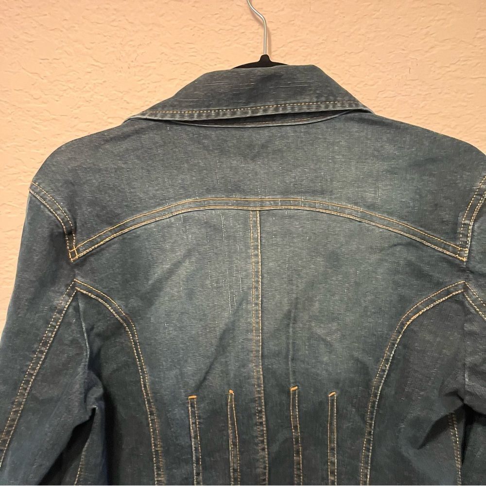 *30off3* Tulle Dressy Jean Jacket, Size XL - Excellent Condition​ - Picture 9 of 10